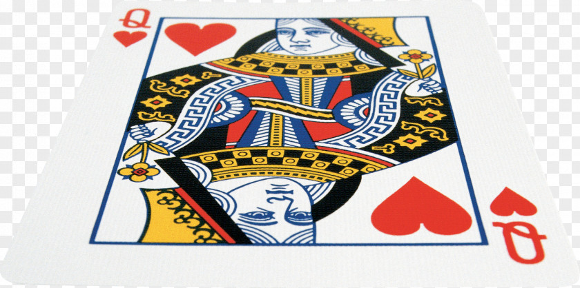 Cards Playing Card Game Queen Of Hearts PNG