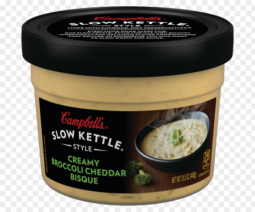 Cheesy Broccoli Bisque Cream Corn Chowder Campbell Soup Company PNG
