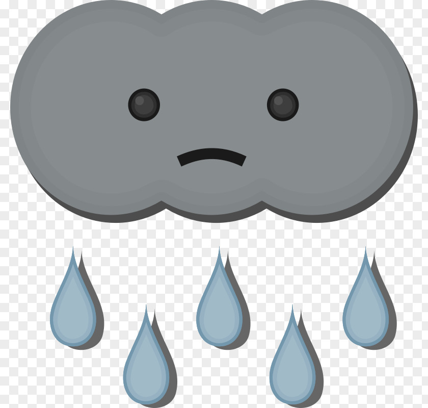 Grey Sun Cliparts Rain Cloud Sadness Clip Art PNG