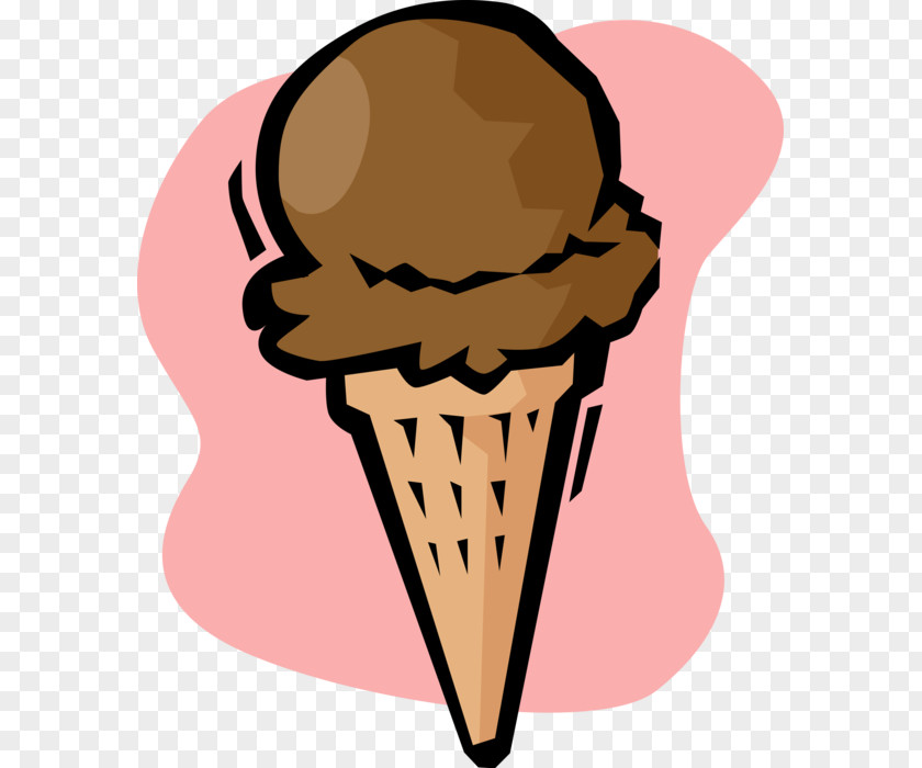 Ice Cream Cones Clip Art Illustration PNG