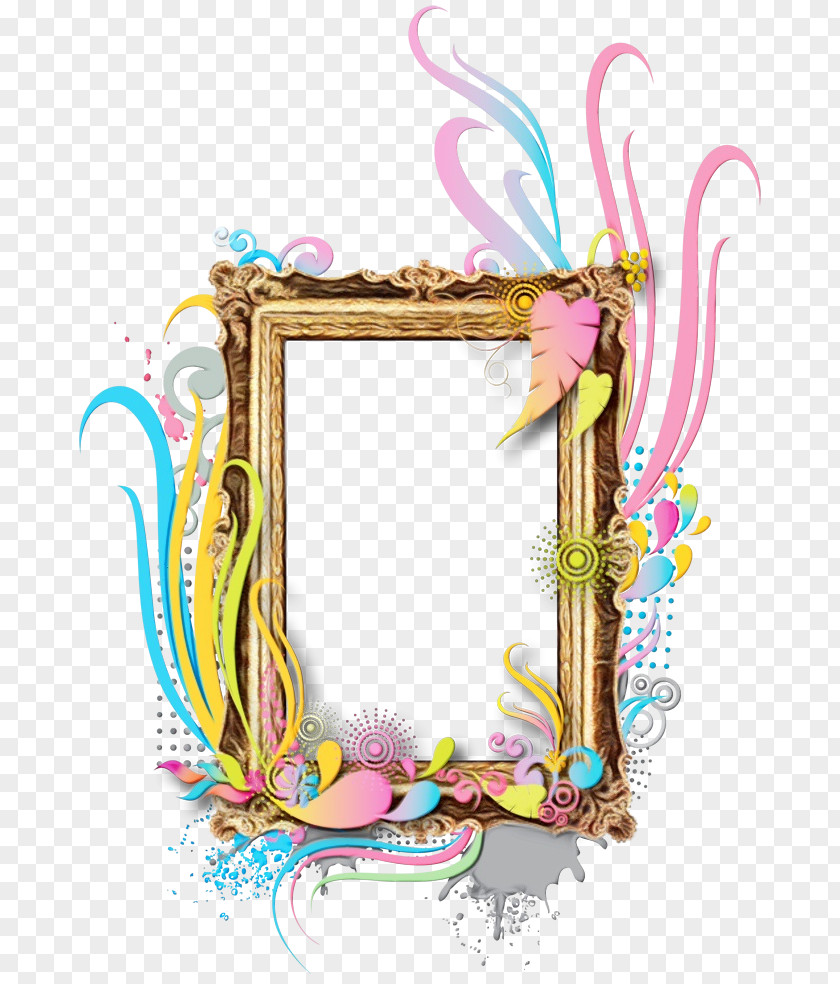 Rectangle Text Frame Wedding PNG