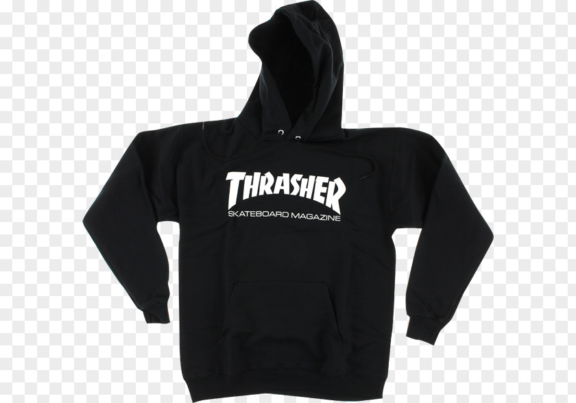 T-shirt Hoodie Thrasher Skateboarding PNG