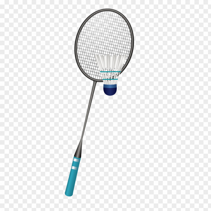 Vector Badminton Racket PNG