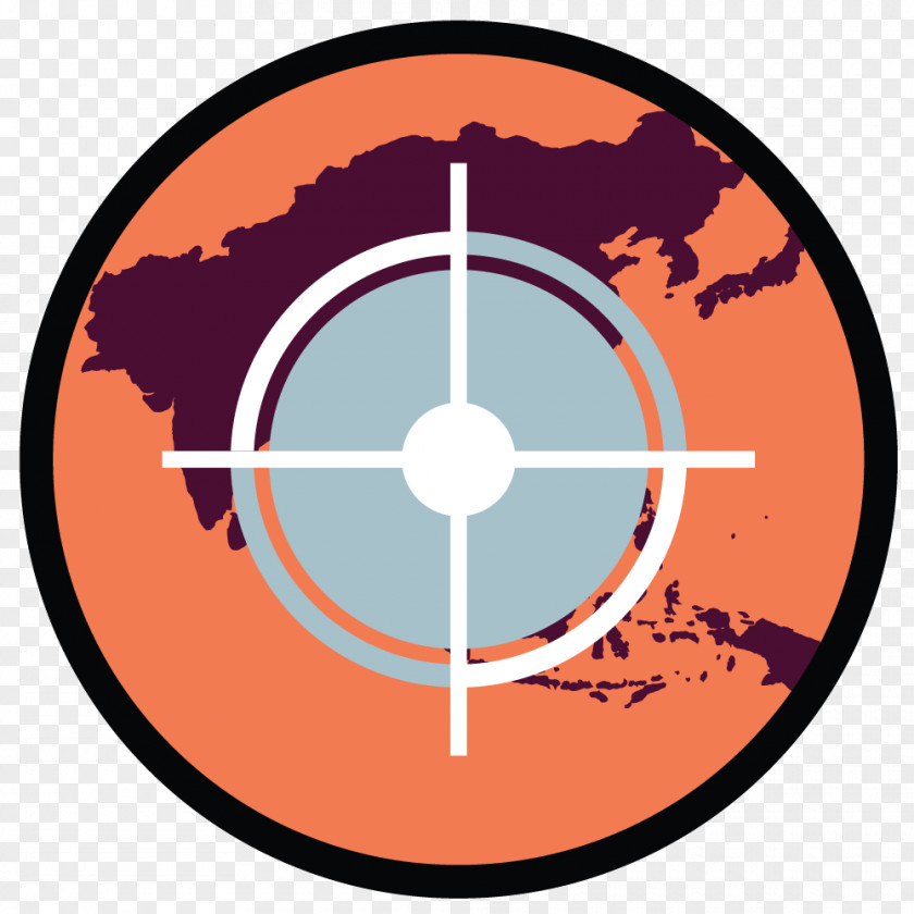 Asia Map Clip Art PNG