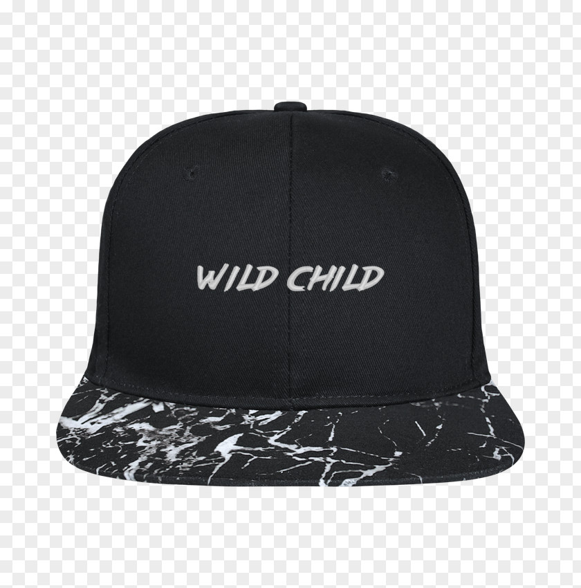 Baseball Cap Visor Fullcap Black PNG