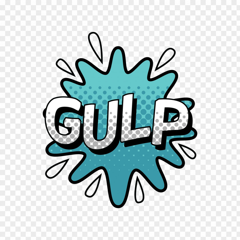 Gulp Vector Clip Art Logo Comics Graphic Design Graphics PNG