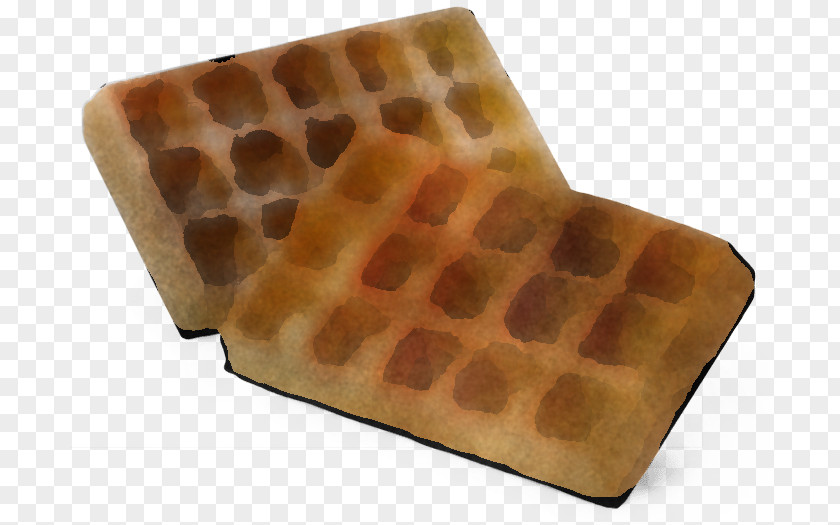 Wafer Brown Waffle Food Belgian PNG