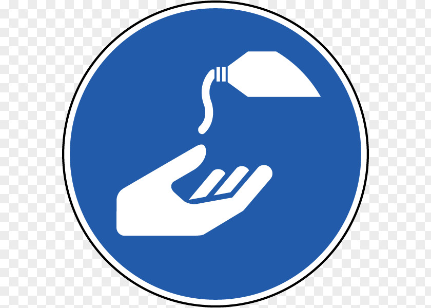 Apply Cream ISO 7010 Barrier Pictogram Sign PNG