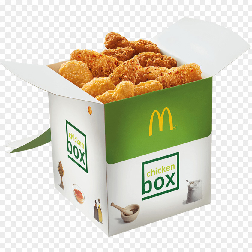 Chicken Box Nugget Kraków Fast Food Paper McDonald's PNG
