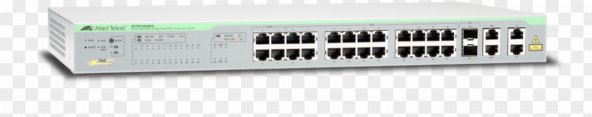 Network Switch Fast Ethernet Allied Telesis Tele.48x10/100 + 2xSFP Smart 2xG AT-FS750/52 PNG