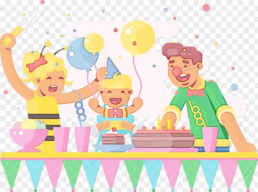 Party Supply Birthday PNG