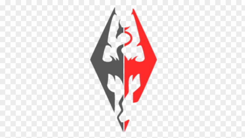 Symbol The Elder Scrolls V: Skyrim – Dragonborn Black & White Oblivion Decal Video Game PNG