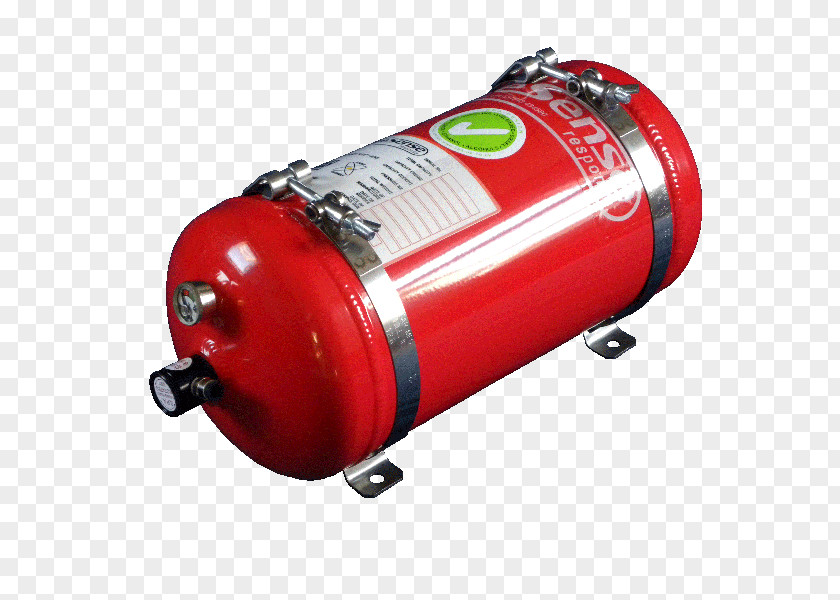 Bottle Firefighting Foam Aluminium Fire Extinguishers Suppression System PNG