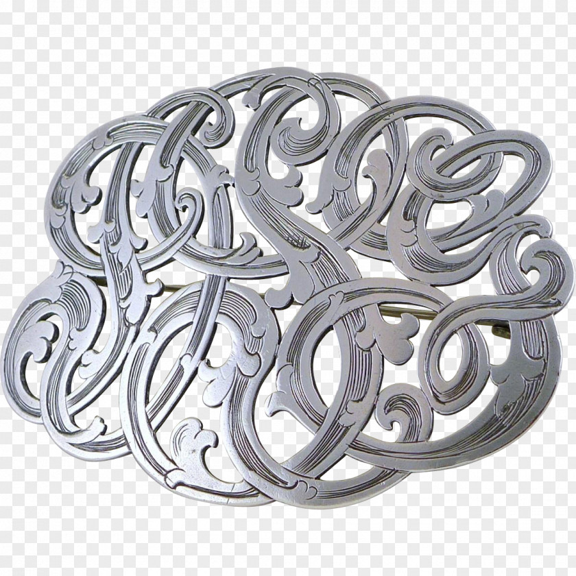 Brooch Silver Body Jewellery PNG