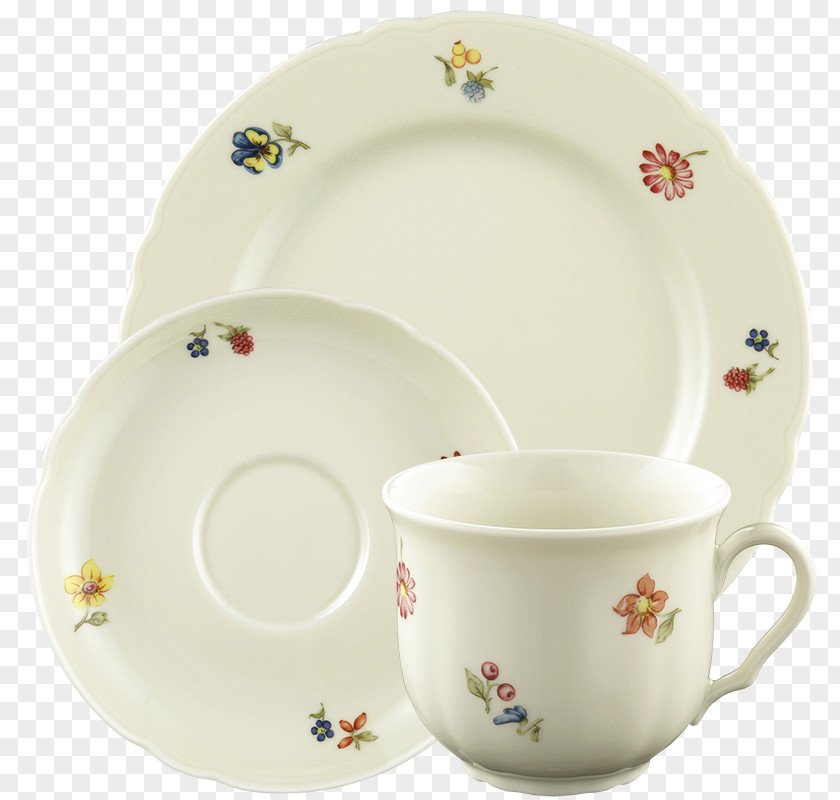 Gourmet Buffet Coffee Cup Porcelain Seltmann Weiden Saucer PNG