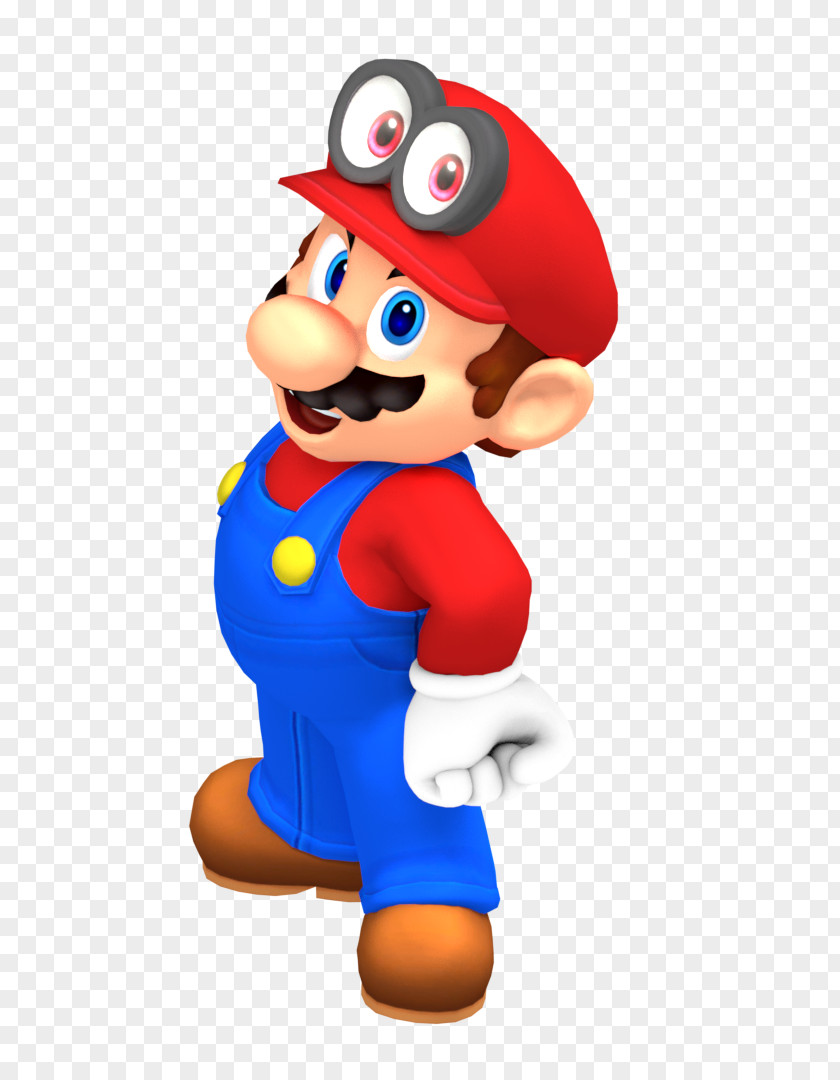 Luigi Super Mario Odyssey 64 & Yoshi PNG