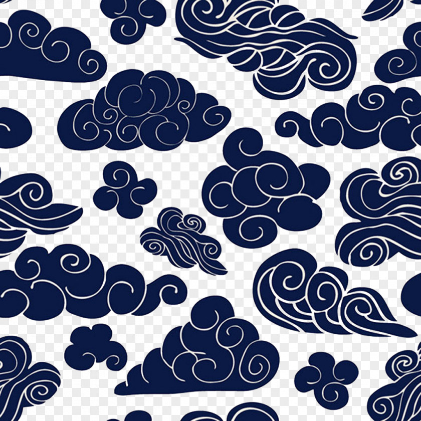 Traditional Cloud Pattern Sky PNG
