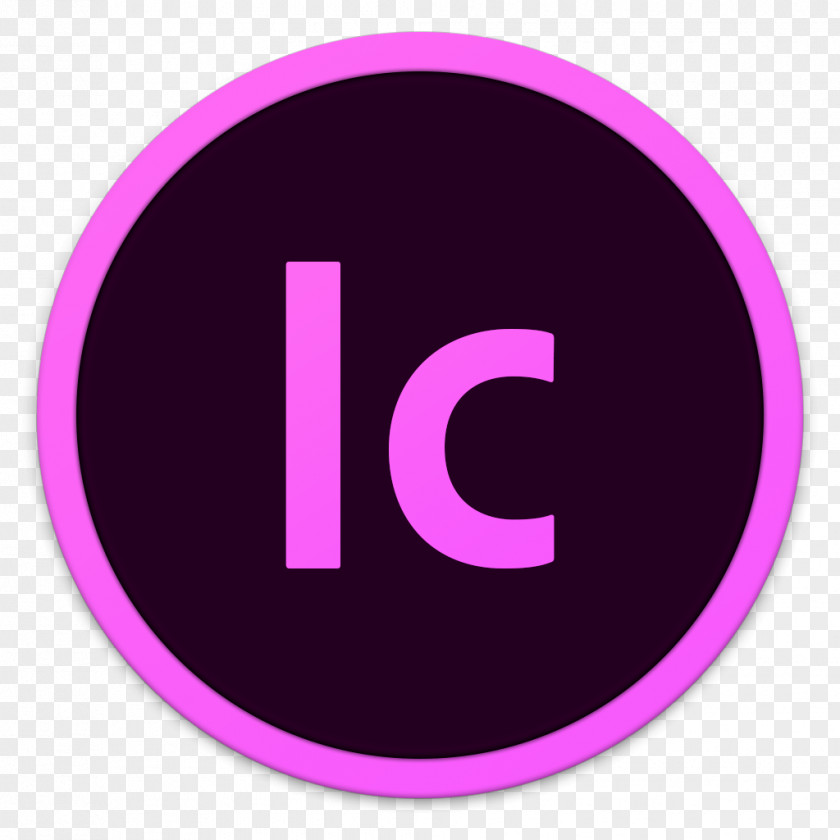 Adobe Ic Pink Purple Text Symbol PNG