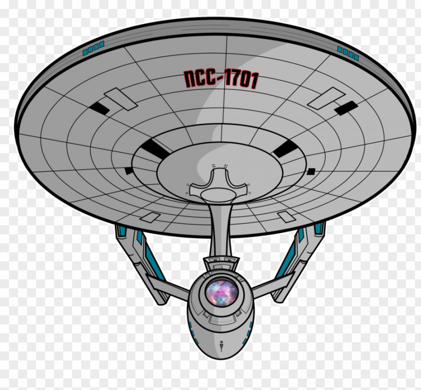 Enterprise Poster Starship Star Trek USS (NCC-1701) PNG