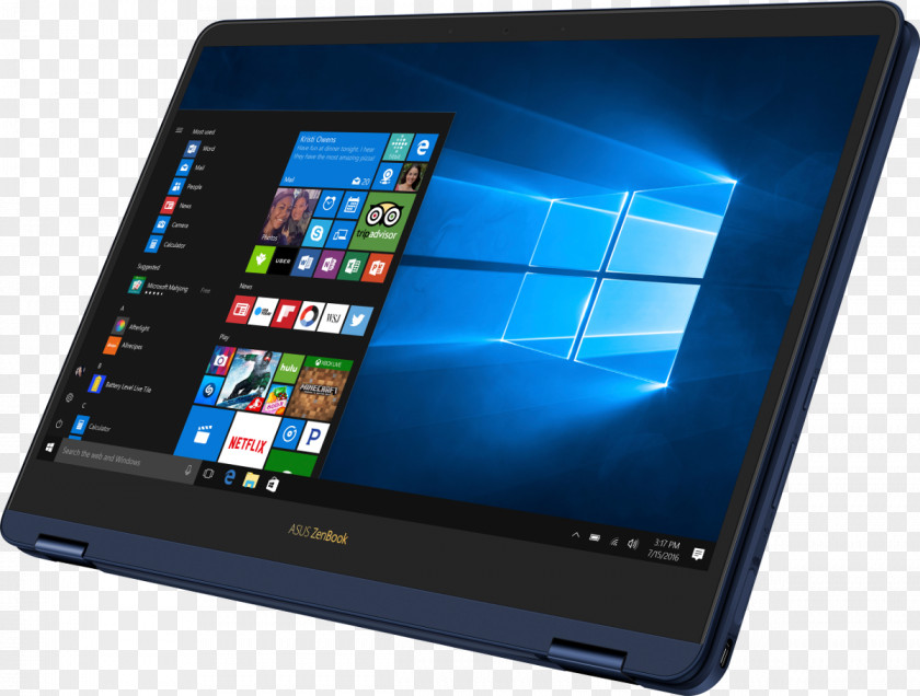 Laptop Asus VivoBook Flip Touchscreen Intel Core 2-in-1 PC PNG