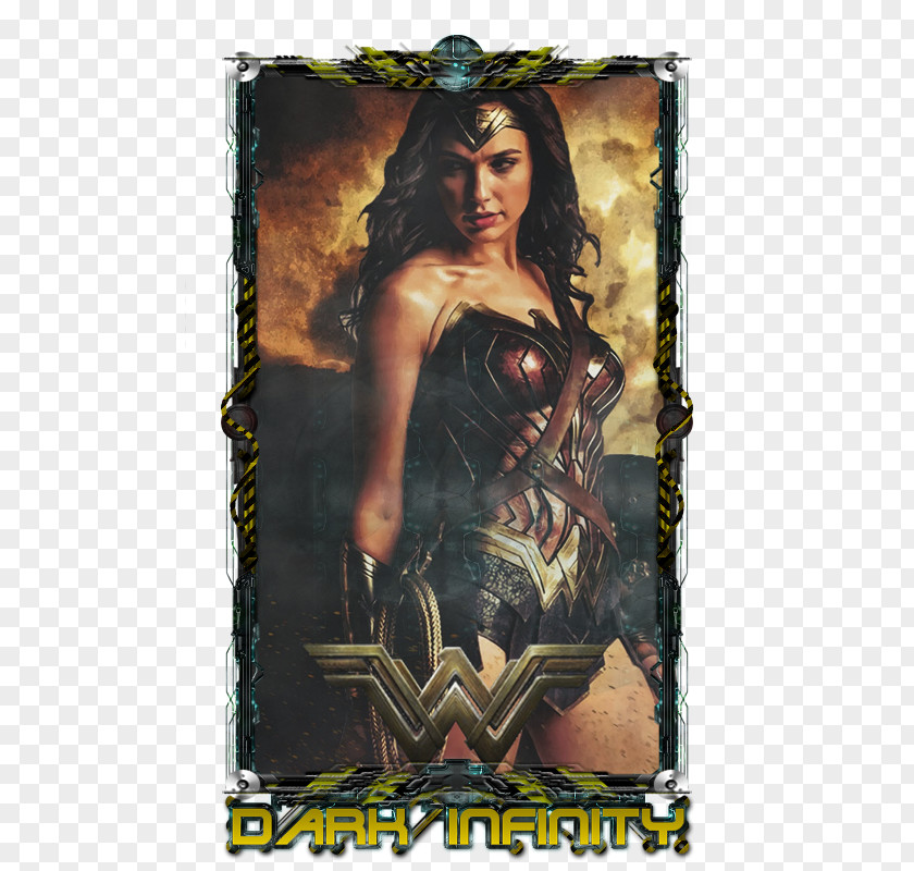 Wonder Woman Gal Gadot Hollywood Poster Film PNG