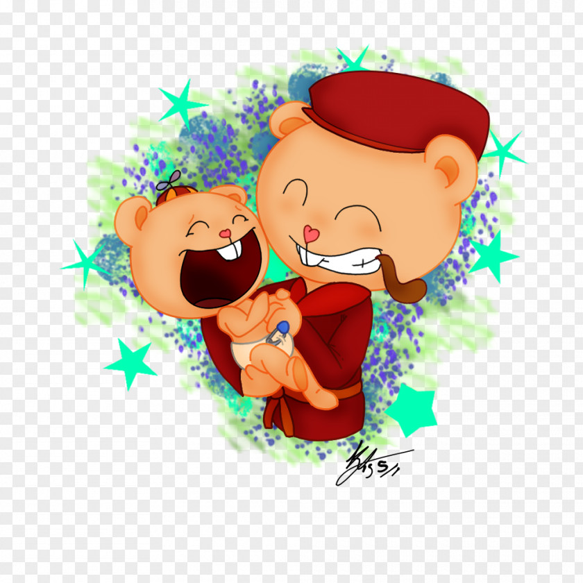 Flippy Flaky Cub Cuddles Lammy PNG