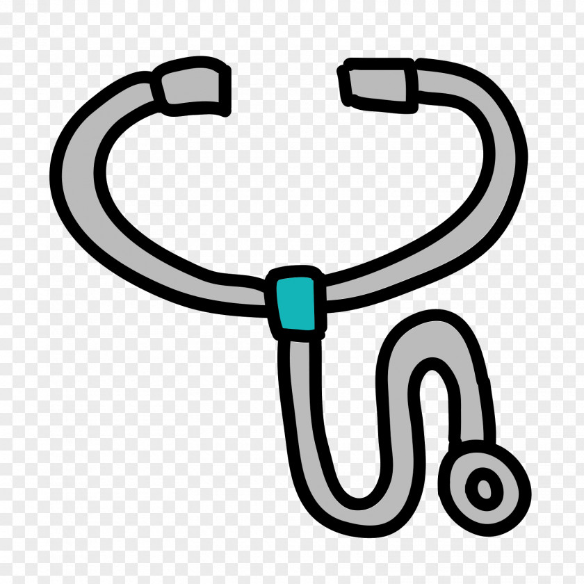 Stethoscope Silhouette MVPediatrics Cartoon Image Drawing PNG