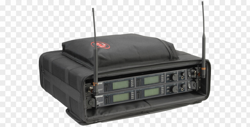 Audio Rack SKB Soft Case 1SKB-SC Skb Cases 2U Steel Rails 19-inch Microphone PNG