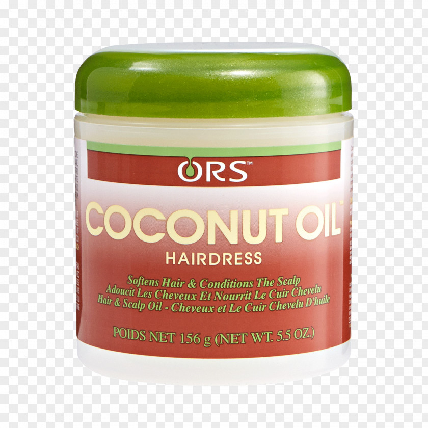 Coconut Cream Oil ORS Olive Incredibly Rich Moisturizing Hair Lotion Monoi Creme PNG