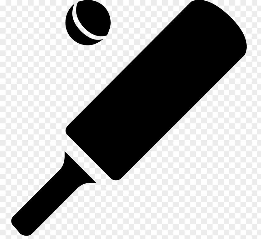 Cricket Bat Batting Sports The Noun Project PNG