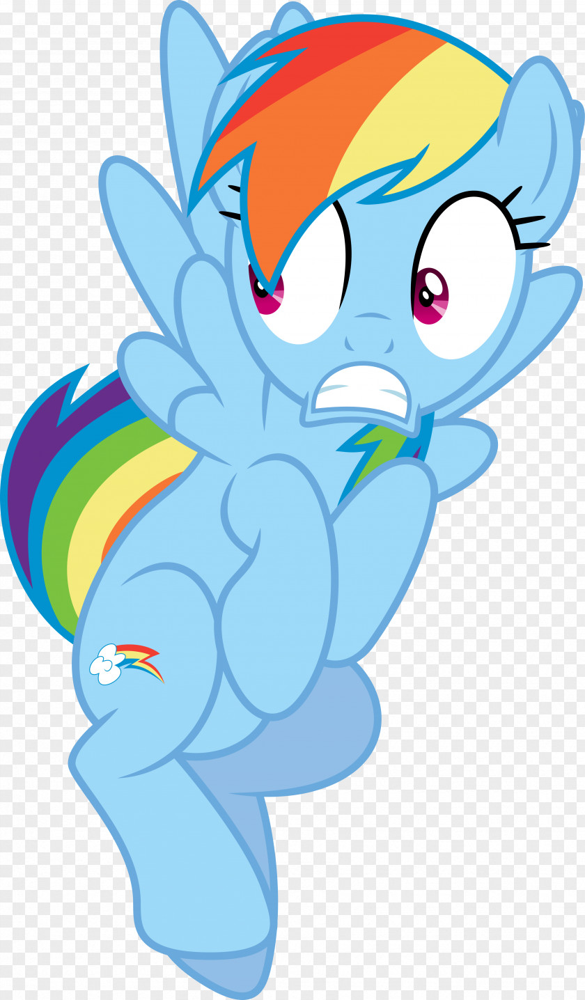 Dash Rainbow Pony Drawing PNG