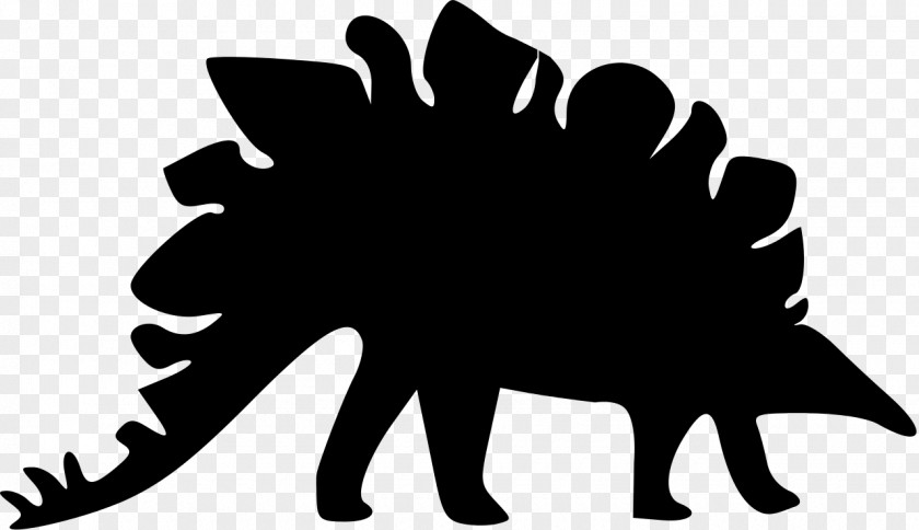 Dinosaur Vector Stegosaurus Tyrannosaurus Triceratops Silhouette PNG