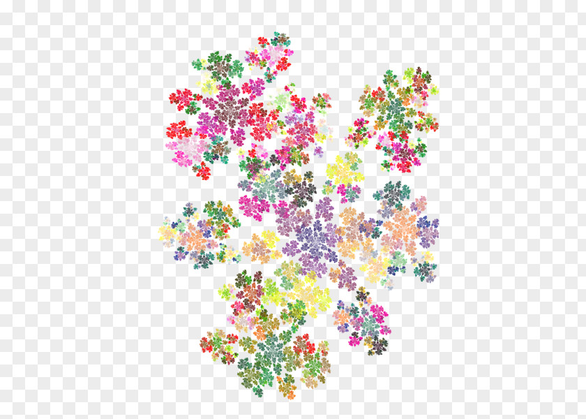 星空 Floral Design Line Point PNG