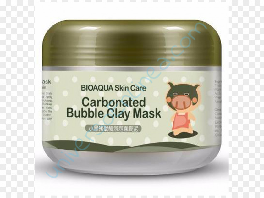 Mask Elizavecca Milky Piggy Carbonated Bubble Clay Facial Comedo PNG