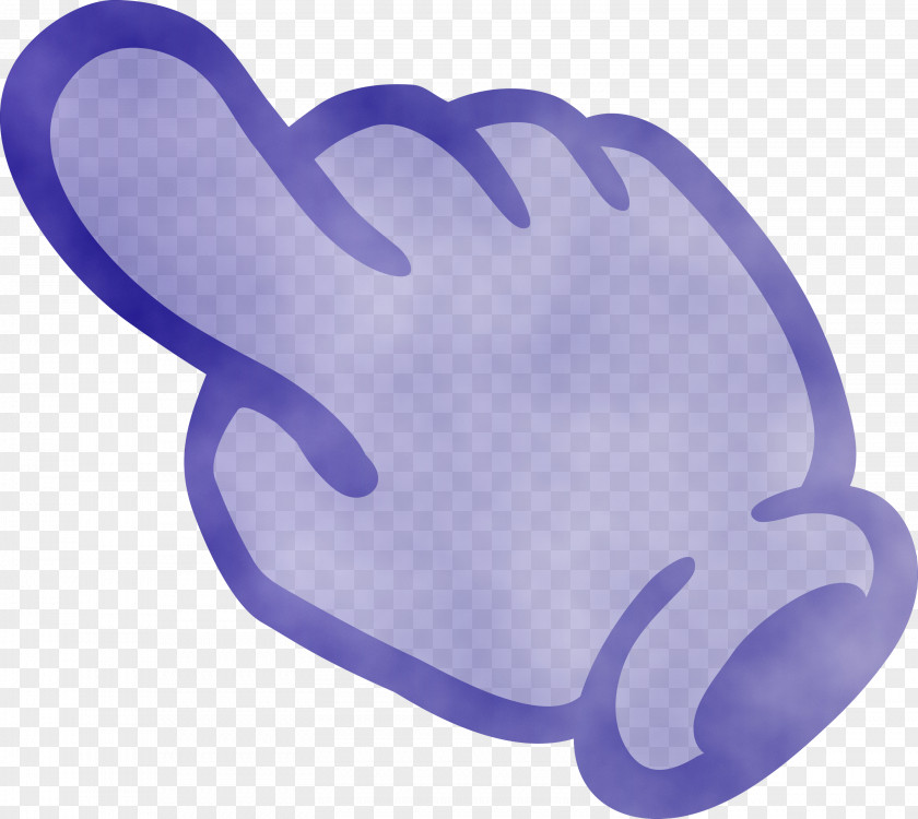 Violet Purple Hand PNG