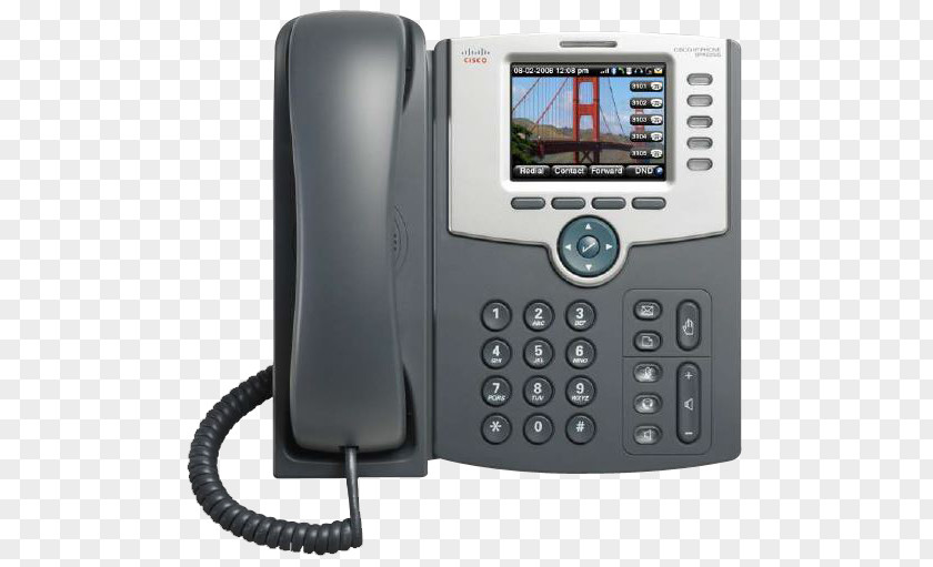 VoIP Phone Cisco SPA 525G2 Telephone SPA525G2 Systems PNG