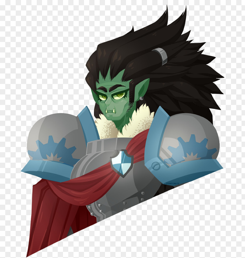 Half Orc Paladin DeviantArt Drawing Erathis Digital Art PNG