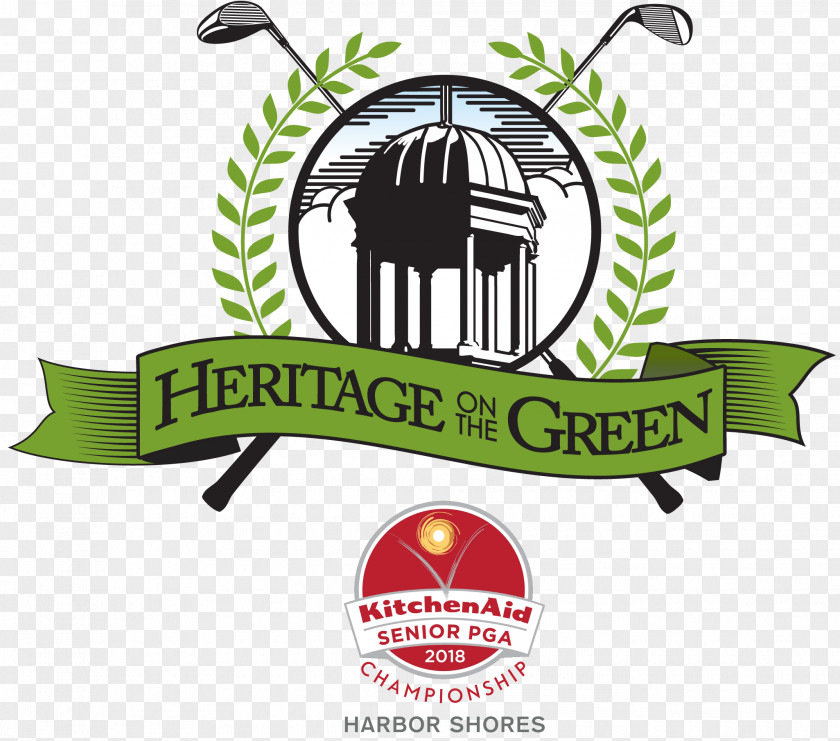 Heritage Logo Brand Green Font PNG