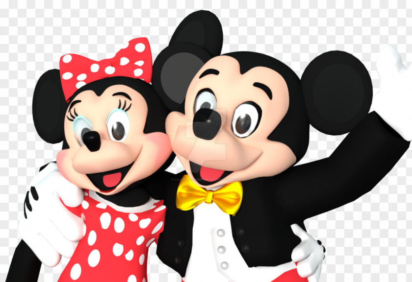 Mickey And Minnie Disney World Mouse Mascot Cartoon Walt PNG