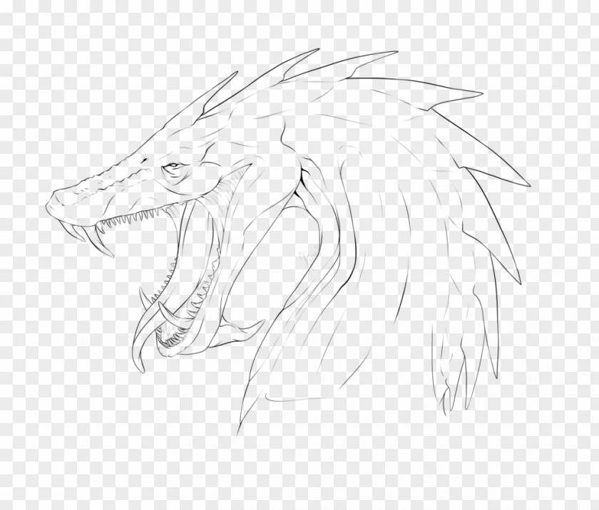 Pegasus Sketch Line Art Character PNG