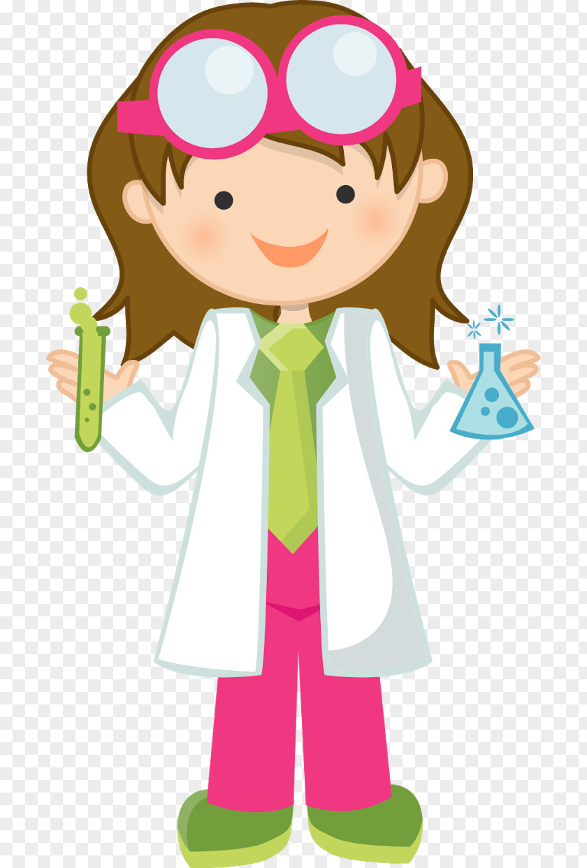 Scientist Mad Science Cartoon Clip Art PNG