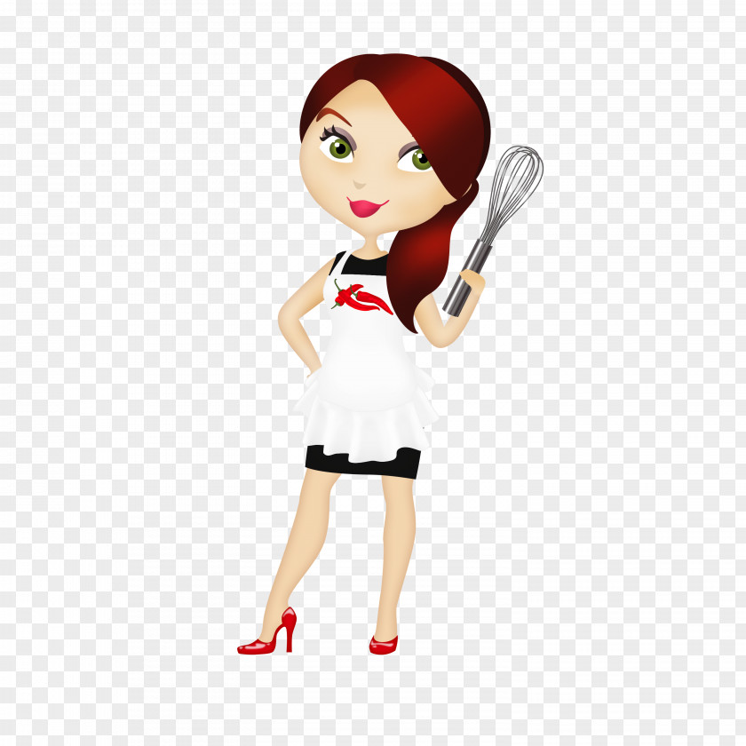 Cartoon Character Chef Cooking Clip Art PNG