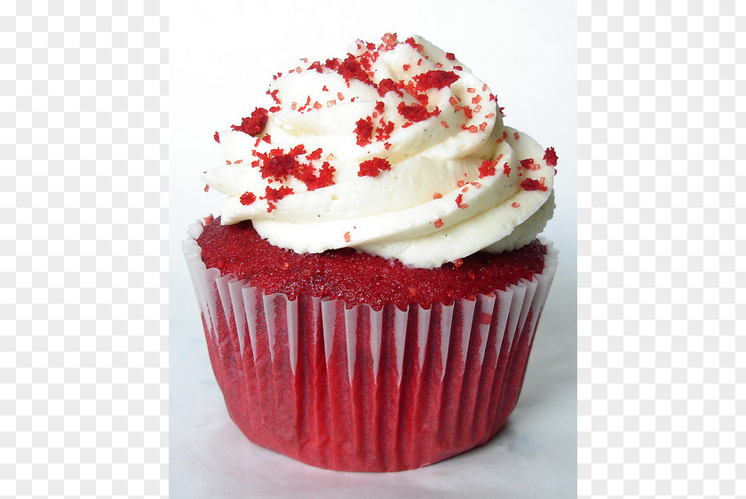Cup Cake Baileys Irish Cream Red Velvet Cupcake Bakery Frosting & Icing PNG