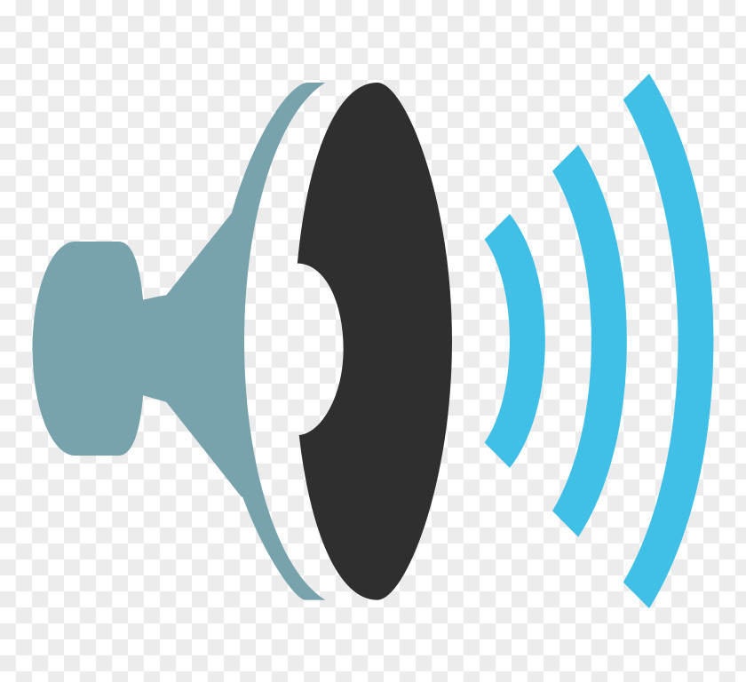 Emoji Sound Wave Loudspeaker Clip Art PNG