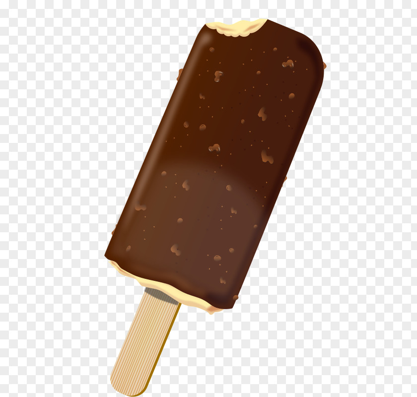 Hand Painted Ice Cream Cone Pop Chocolate Lollipop PNG