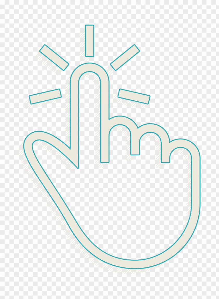 Symbol Gesture Click Icon Finger PNG