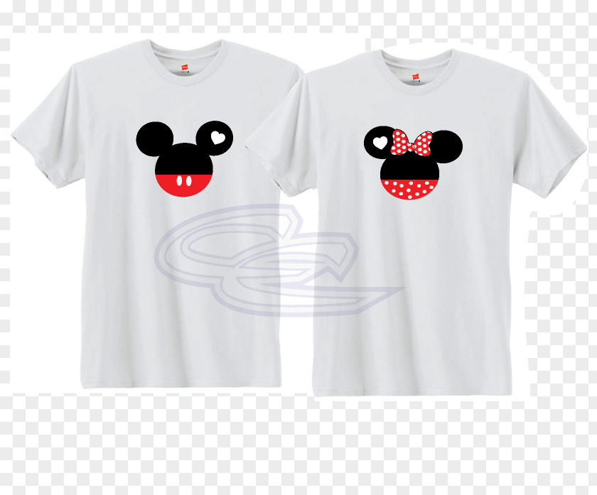 T-shirt Printing Figure Minnie Mouse Mickey Sweater Sleeve PNG