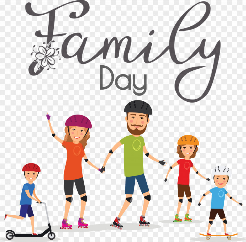 Family Day Happy PNG