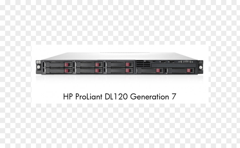Hewlett-packard Hewlett-Packard HP ProLiant DL120 G7 Computer Servers Audio Amplifier PNG