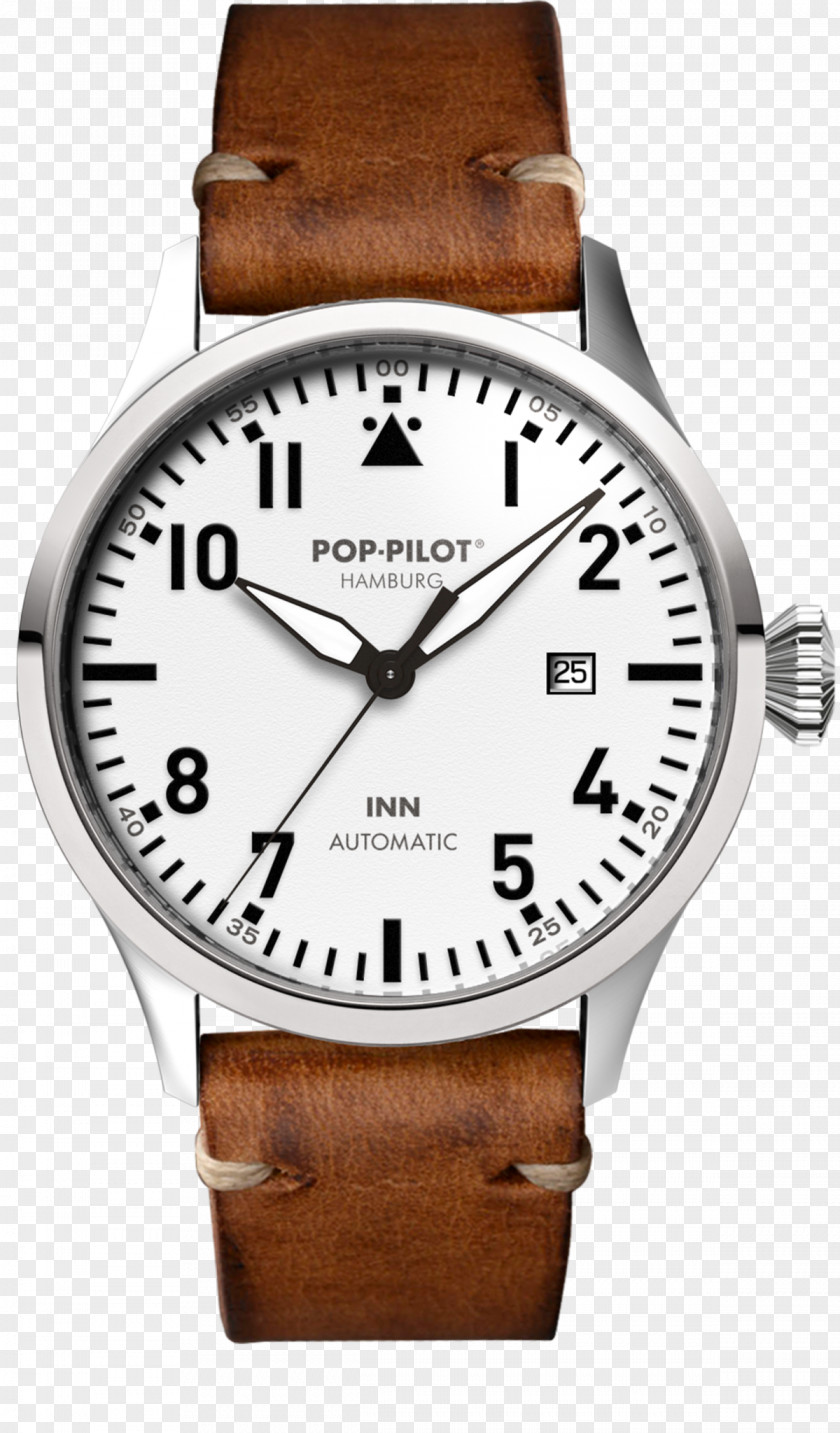 Pilot Cartier Ballon Bleu Watch Bracelet Leather PNG